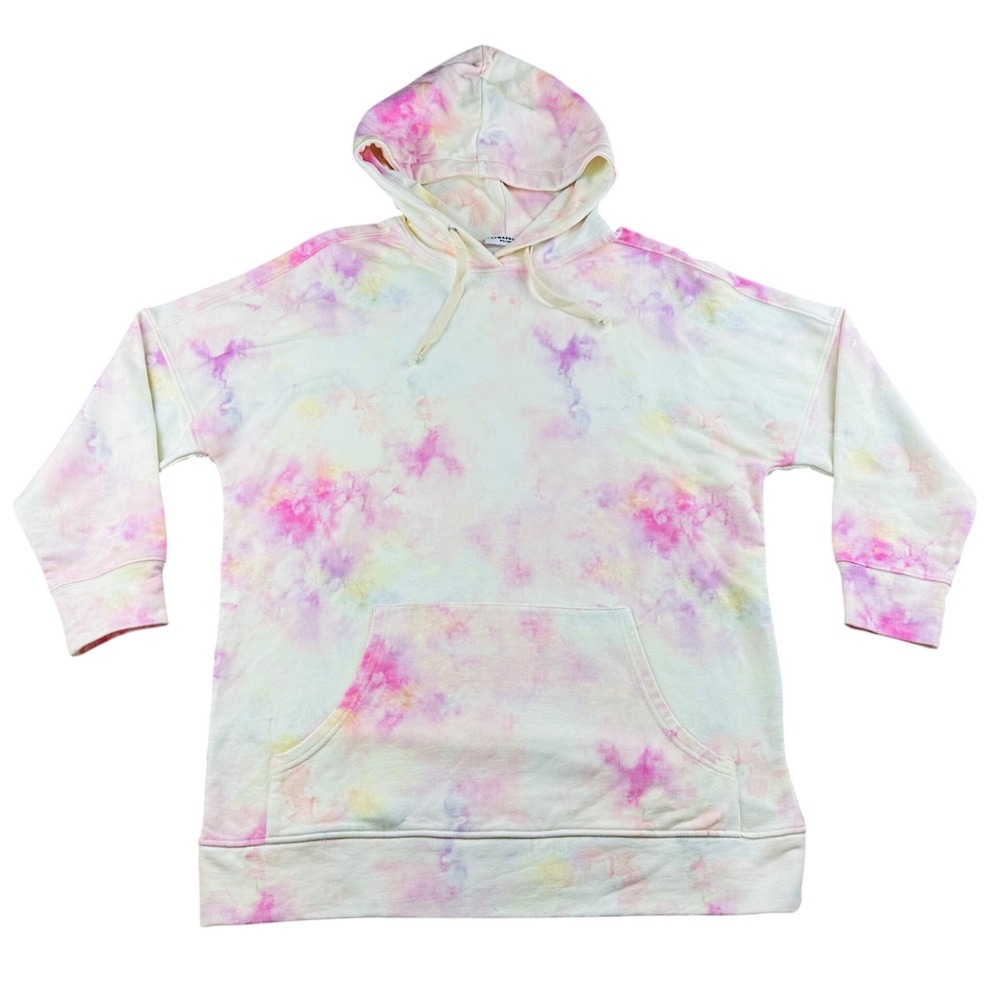 Eywasouls Malibu Hoodie M/L Multi Color Daria Relaxed Tie Dye‎ Hooded Streetwear